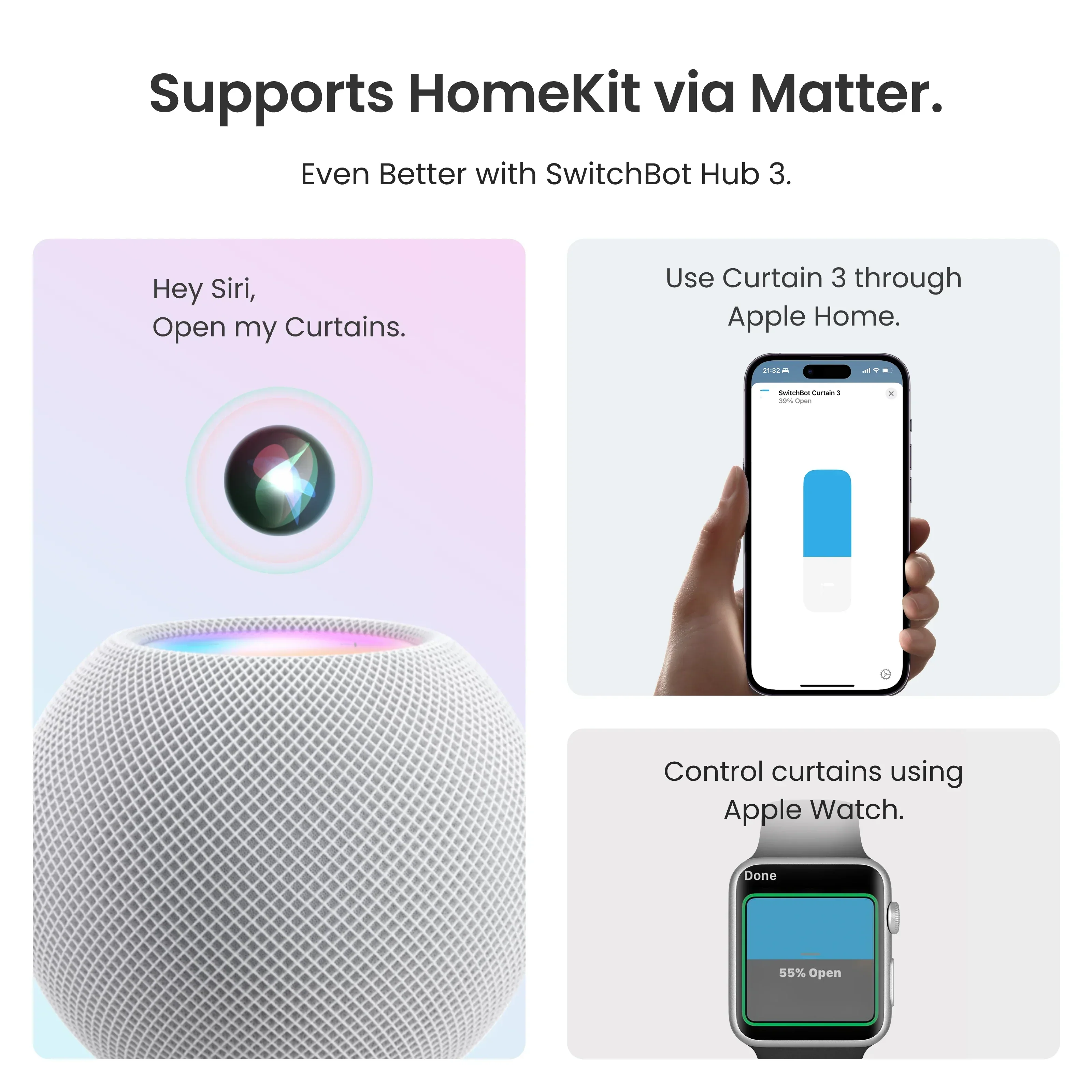 SwitchBot Curtain 3 Rod Type 1 Solar Combo - Image 6