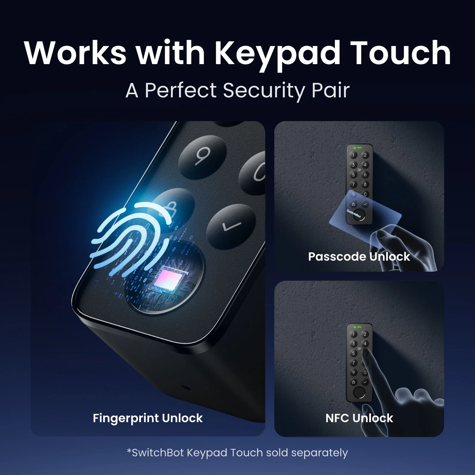SwitchBot Lock Pro Matter Enabled Touch Combo - Image 6